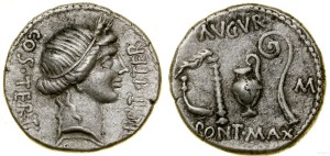Roman Republic, denarius, (46 B.C.), mint in Africa (Utica?)