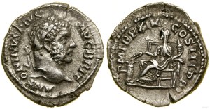 Roman Empire, denarius, 212, Rome