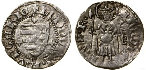 Hungary, denarius, (1366-1382), Buda