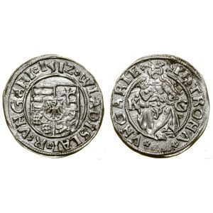 Hungary, denarius, 1512 K-G, Kremnica
