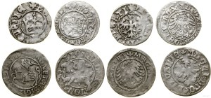 Poland, set of 4 Jagiellonian half-pennies