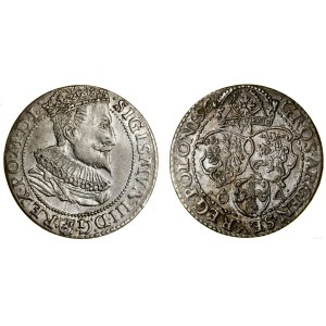 Polska, szóstak, 1596, Malbork