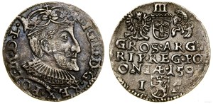 Poland, trojak, 1592, Olkusz
