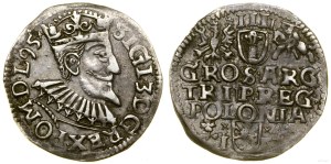 Poland, trojak, 1595, Wschowa