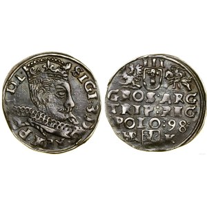 Polska, trojak, 1598, Wschowa