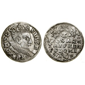 Polska, trojak, 1595, Lublin