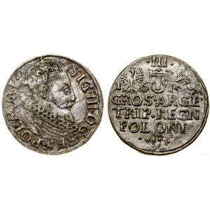 Polska, trojak, 1619, Kraków