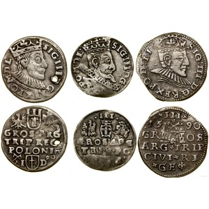 Polska, lot 3 x trojak