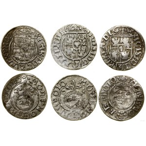 Polska, zestaw 9 półtoraków, 1615-1624, Kraków i Bydgoszcz