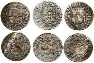 Poland, set of 9 half-tracks, 1615-1624, Kraków and Bydgoszcz