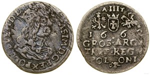 Poland, trojak, 1662, Kraków