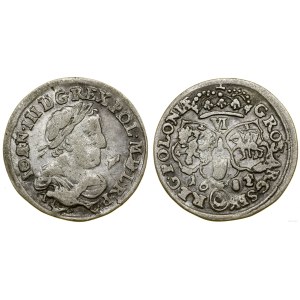 Polska, szóstak, 1682 TLB, Bydgoszcz