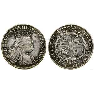 Polska, ort, 1754 EC, Lipsk