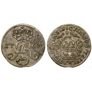 Polska, trojak, 1763, Toruń