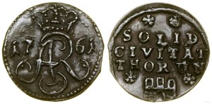 Poland, sheląg, 1761, Torun