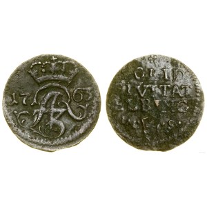 Poland, sheląg, 1763, Elbląg