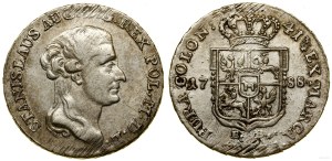 Poland, two-zloty (8 groszy), 1788 EB, Warsaw