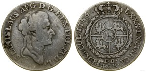Poland, zloty (4 groszy), 1786 EB, Warsaw