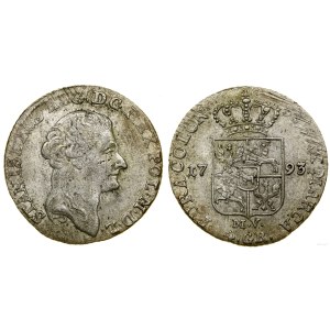 Polska, złotówka (4 grosze), 1793 MV, Warszawa