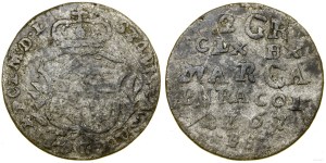 Poland, half zloty (2 silver pennies) - period forgery, 1767, Warsaw