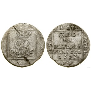 Polska, grosz srebrny, 1767, Warszawa