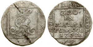 Poland, silver penny, 1767, Warsaw