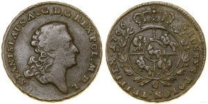 Poland, trojak, 1766 g, Cracow