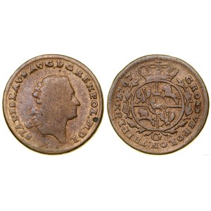 Polska, trojak, 1767 G, Warszawa
