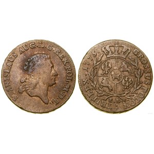 Polska, trojak, 1775 EB, Warszawa