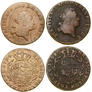 Poland, flight 2 x trojak, 1792 MV, 1794 MV, Warsaw
