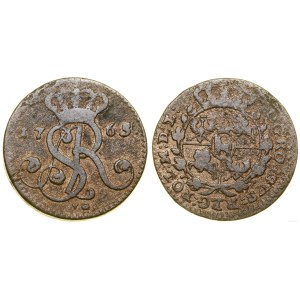 Polska, grosz, 1765 VG, Kraków