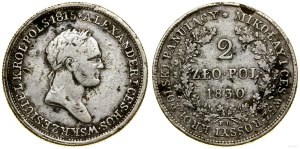 Poland, 2 zloty, 1830 FH, Warsaw