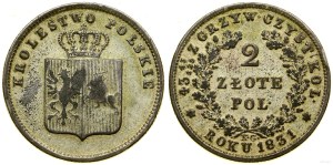 Poland, 2 zloty, 1831, Warsaw
