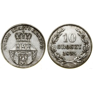 Polska, 10 groszy, 1835, Wiedeń
