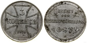 Poland, 3 kopecks, 1916 A, Berlin