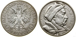 Poland, 10 zloty, 1933, Warsaw