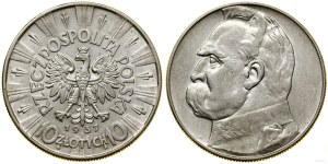 Poland, 10 zloty, 1937, Warsaw