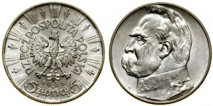 Poland, 5 zloty, 1938, Warsaw