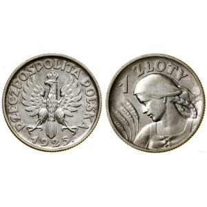 Polska, 1 złoty, 1925, Londyn