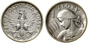 Poland, 1 zloty, 1925, London