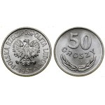 Polska, klaser z monetami polskimi z lat 1949-1972, Kremnica i Warszawa