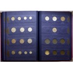 Polska, klaser z monetami polskimi z lat 1949-1972, Kremnica i Warszawa