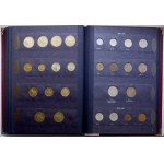 Polska, klaser z monetami polskimi z lat 1973-1986, Warszawa