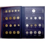 Polska, klaser z monetami polskimi z lat 1973-1986, Warszawa
