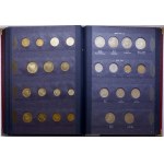 Polska, klaser z monetami polskimi z lat 1973-1986, Warszawa
