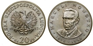 Poland, 20 zloty, 1983, Warsaw