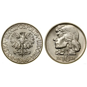 Polska, 10 złotych, 1966, Warszawa