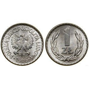 Polska, 1 złoty, 1966, Warszawa