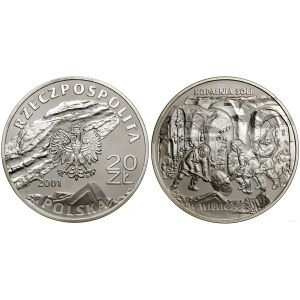 Polska, 20 złotych, 2001, Warszawa