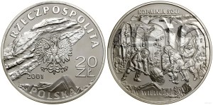 Poland, 20 zloty, 2001, Warsaw